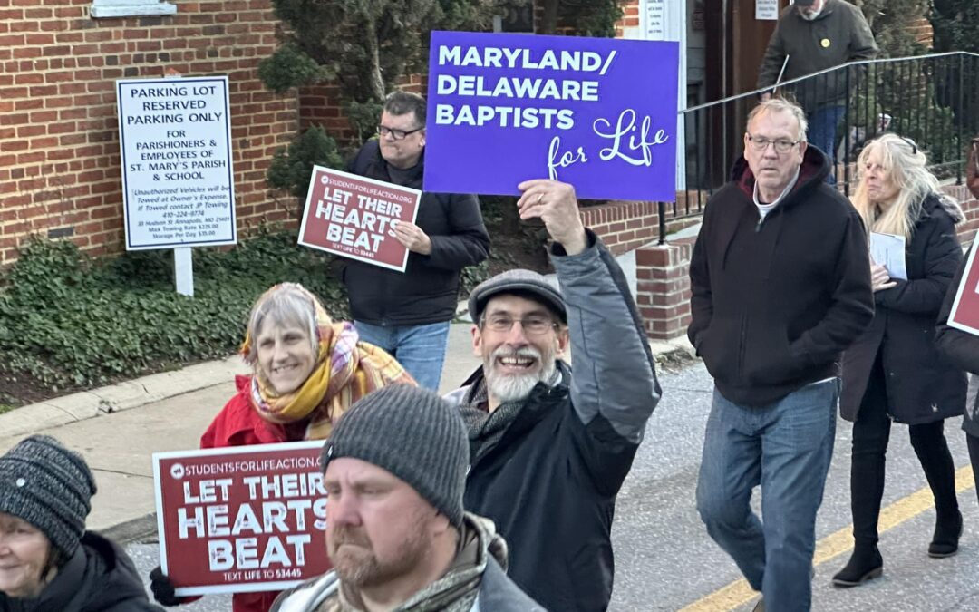 Maryland/Delaware Baptists March for Life