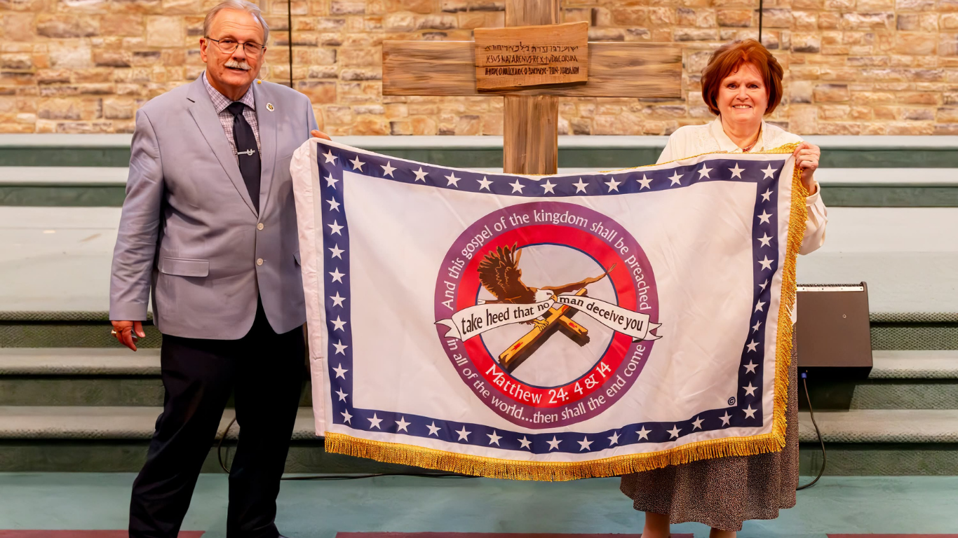 Pleasant View Church Member Creates “Great Commission Flag”
